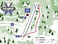 Trail map Fjällberget