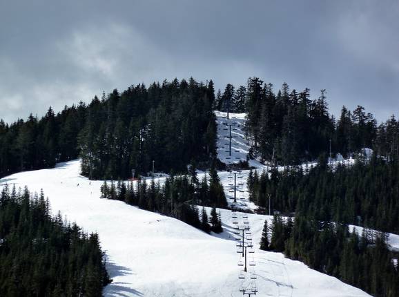 View of the Crazy Raven run