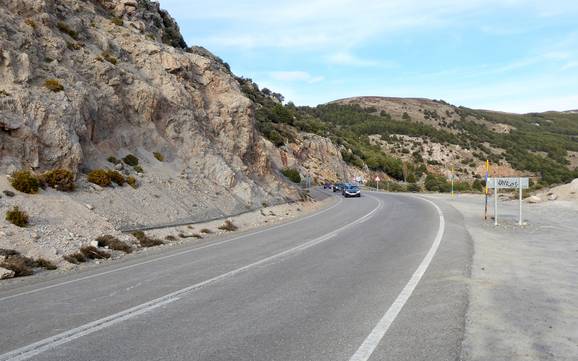 Granada: access to ski resorts and parking at ski resorts – Access, Parking Sierra Nevada – Pradollano