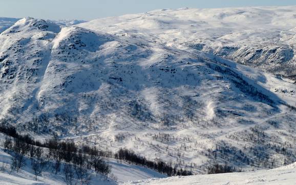 Ski resorts for advanced skiers and freeriding Setesdal – Advanced skiers, freeriders Hovden