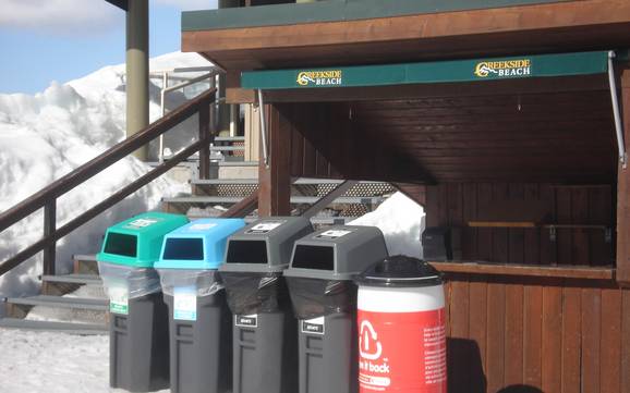 Squamish-Lillooet: environmental friendliness of the ski resorts – Environmental friendliness Whistler Blackcomb