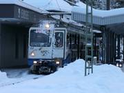 Arrival with the Bayerische Zugspitzbahn