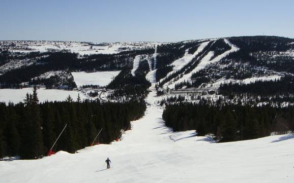Highest ski resort in Lillehammer – ski resort Gålå