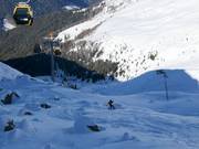 Deep-snow slope at the Furglerblickbahn