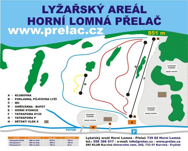 Přelač – Horní Lomná Přelač – Horní Lomná
