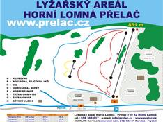 Trail map Přelač – Horní Lomná