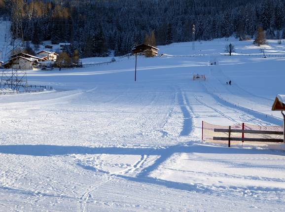 Easy slope at the Babylift