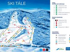 Trail map Tále