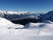 View from the Riesenslalom Herren slope