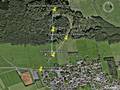 Trail map Höhn-Schönberg