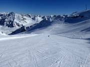 Panorama downhill run