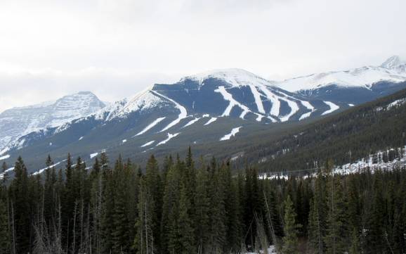 Kananaskis Range: size of the ski resorts – Size Nakiska