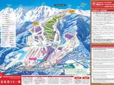 Trail map Tsugaike Kogen