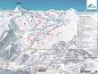 Trail map of the ski resort Kitzsteinhorn/Maiskogel – Kaprun