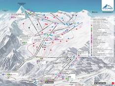 Trail map Kitzsteinhorn/Maiskogel – Kaprun