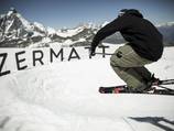 Funslope in the Snowpark Zermatt
