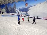 Ski course at the indoor ski slope The Snow Centre