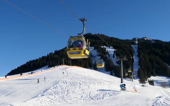 Biggest height difference in the Tannheimer Tal – ski resort Neunerköpfle – Tannheim