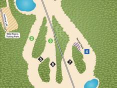 Trail map Mystic Mountain – Farmington