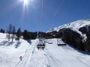 Moosalp-Express (Ried-Chalterboden) - 3pers. Chairlift (fixed-grip)