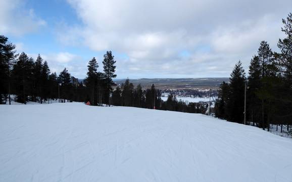 Skiing near Rovaniemi