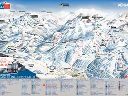 Trail map Folgaria/Fiorentini