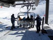 Assistance when boarding the chairlift