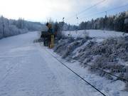Practice lift of the ski school