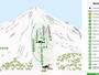 Trail map Pillán – Villarrica