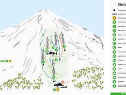 Ski resort Pillán – Villarrica