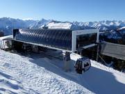 zellamseeXpress II (Winkelstation-Salersbachköpfl) - 10pers. Gondola lift with seat heating (monocable circulating ropeway)