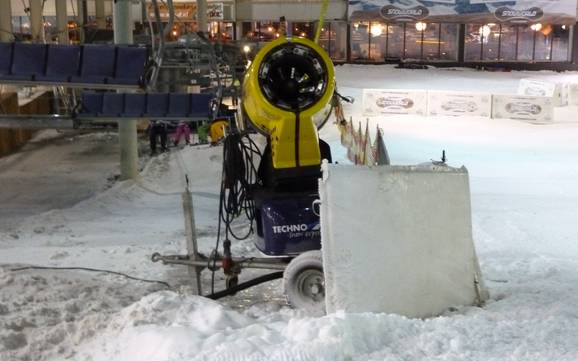 Snow reliability Southern Netherlands – Snow reliability SnowWorld Landgraaf