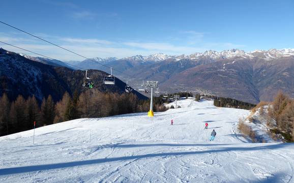 Highest ski resort in the Bergamasque Alps – ski resort Aprica