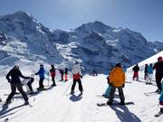 Start on the Lauberhorn