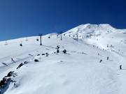 Slopes along the Giant triple chairlift
