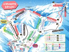 Trail map Okuibuki