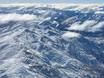New Zealand: size of the ski resorts – Size Cardrona