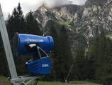 New snowmaking equipment