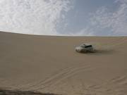 Arrival by Jeep