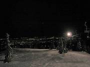 Night skiing