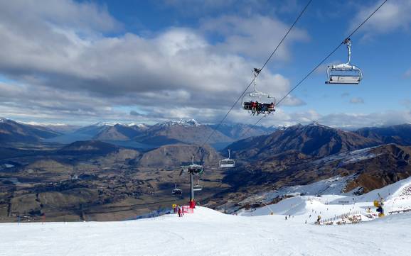 Skiing near Arthurs Point