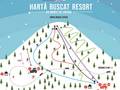 Trail map Buscat – Staţiunea Muntele Băişorii (Băișoara)