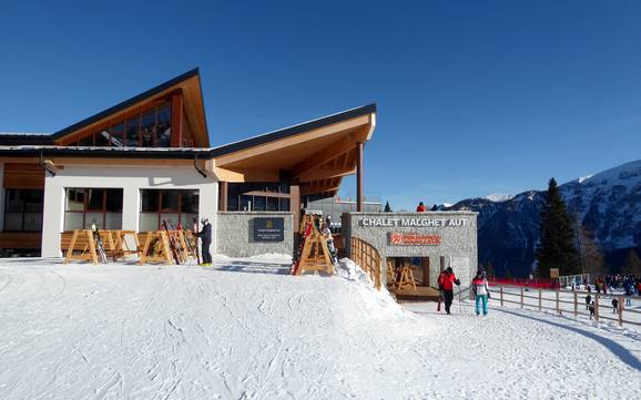 Huts, mountain restaurants  Madonna di Campiglio/​Pinzolo/​Val Rendena – Mountain restaurants, huts Madonna di Campiglio/Pinzolo/Folgàrida/Marilleva