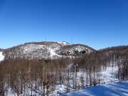 View from Mont Spruce to Mont Brome