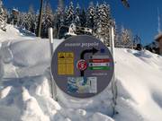 Slope signage