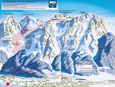 Trail map Dammkar – Mittenwald