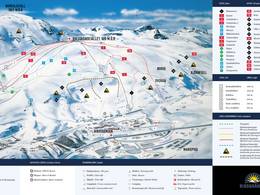Trail map Riksgränsen