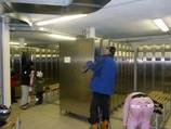 New ski depot at the base station