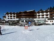 Hotel Sonnalp is located right on the slope above Obereggen.