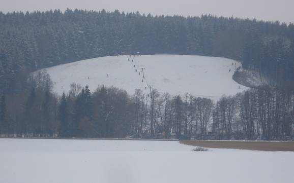 Freising: size of the ski resorts – Size Hanslmühle – Mauern